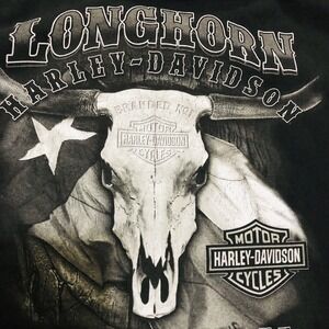 Harley Davidson Shirt Men XL Camo V Twin Power Grand Prairie TX Double Sided AOP